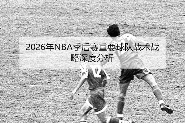 2026年NBA季后赛重要球队战术战略深度分析